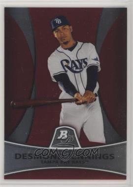 2010 Bowman Platinum - Prospects - Red Refractor #PP2 - Desmond Jennings /25 [Good to VG‑EX]