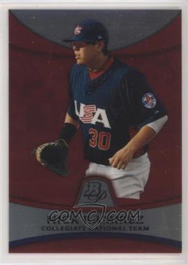 2010 Bowman Platinum - Prospects - Red Refractor #PP45 - Nick Ramirez /25 [Noted]