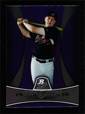 2010 Bowman Platinum - Prospects - Retail Purple Refractor #PP13 - Freddie Freeman