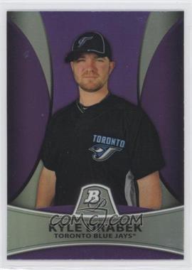 2010 Bowman Platinum - Prospects - Retail Purple Refractor #PP14 - Kyle Drabek