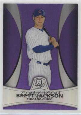 2010 Bowman Platinum - Prospects - Retail Purple Refractor #PP16 - Brett Jackson