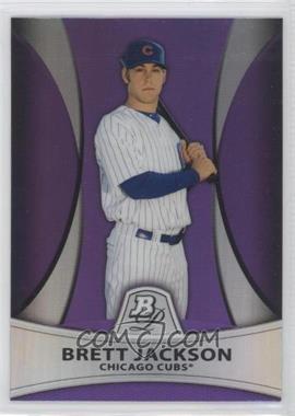 2010 Bowman Platinum - Prospects - Retail Purple Refractor #PP16 - Brett Jackson