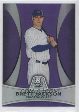 2010 Bowman Platinum - Prospects - Retail Purple Refractor #PP16 - Brett Jackson