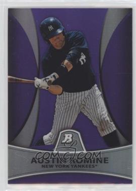 2010 Bowman Platinum - Prospects - Retail Purple Refractor #PP19 - Austin Romine