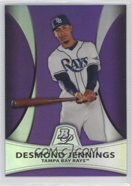 2010 Bowman Platinum - Prospects - Retail Purple Refractor #PP2 - Desmond Jennings