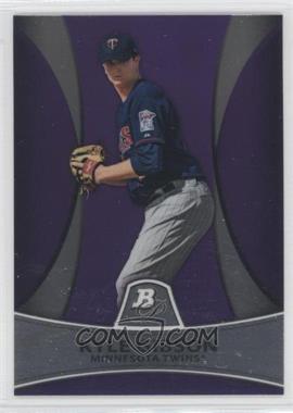 2010 Bowman Platinum - Prospects - Retail Purple Refractor #PP20 - Kyle Gibson