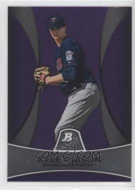 2010 Bowman Platinum - Prospects - Retail Purple Refractor #PP20 - Kyle Gibson