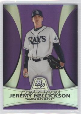 2010 Bowman Platinum - Prospects - Retail Purple Refractor #PP3 - Jeremy Hellickson