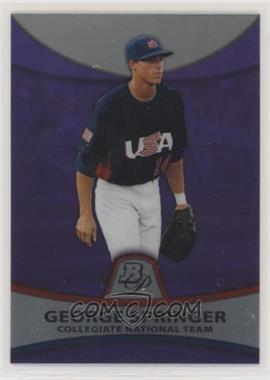 2010 Bowman Platinum - Prospects - Retail Purple Refractor #PP48 - George Springer