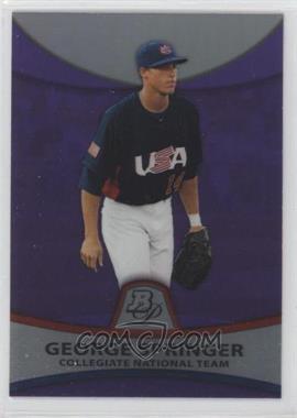 2010 Bowman Platinum - Prospects - Retail Purple Refractor #PP48 - George Springer