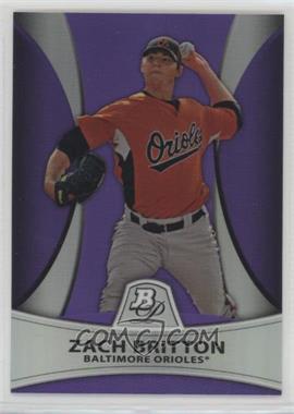 2010 Bowman Platinum - Prospects - Retail Purple Refractor #PP7 - Zach Britton