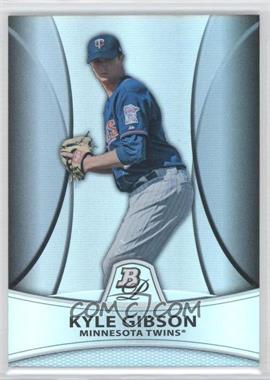 2010 Bowman Platinum - Prospects - Thick Stock Refractor #PP20 - Kyle Gibson /999