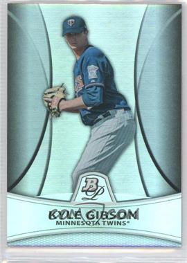 2010 Bowman Platinum - Prospects - Thick Stock Refractor #PP20 - Kyle Gibson /999