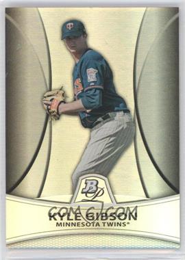 2010 Bowman Platinum - Prospects - Thick Stock Refractor #PP20 - Kyle Gibson /999