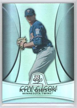 2010 Bowman Platinum - Prospects - Thick Stock Refractor #PP20 - Kyle Gibson /999