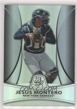 2010 Bowman Platinum - Prospects - Thick Stock Refractor #PP4 - Jesus Montero /999