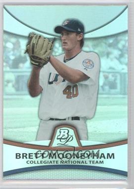 2010 Bowman Platinum - Prospects - Thick Stock Refractor #PP43 - Brett Mooneyham /999