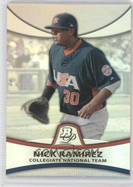 2010 Bowman Platinum - Prospects - Thick Stock Refractor #PP45 - Nick Ramirez /999