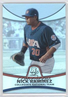 2010 Bowman Platinum - Prospects - Thick Stock Refractor #PP45 - Nick Ramirez /999