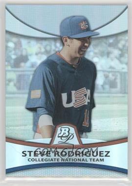 2010 Bowman Platinum - Prospects - Thick Stock Refractor #PP47 - Steve Rodriguez /999