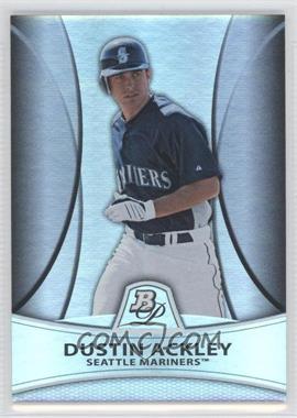 2010 Bowman Platinum - Prospects - Thick Stock Refractor #PP6 - Dustin Ackley /999