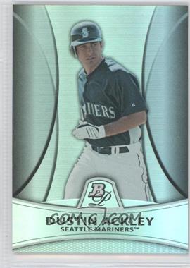 2010 Bowman Platinum - Prospects - Thick Stock Refractor #PP6 - Dustin Ackley /999