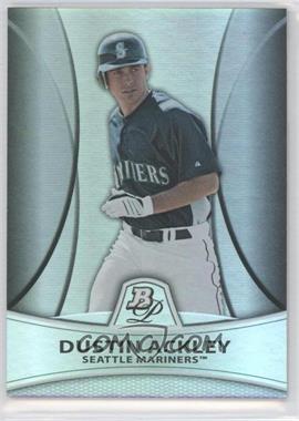 2010 Bowman Platinum - Prospects - Thick Stock Refractor #PP6 - Dustin Ackley /999