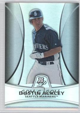 2010 Bowman Platinum - Prospects - Thick Stock Refractor #PP6 - Dustin Ackley /999