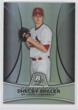 2010 Bowman Platinum - Prospects - Thin Stock Refractor #PP25 - Shelby Miller /999