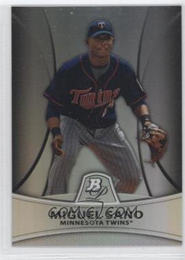 2010 Bowman Platinum - Prospects - Thin Stock Refractor #PP28 - Miguel Sano /999