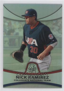 2010 Bowman Platinum - Prospects - Thin Stock Refractor #PP45 - Nick Ramirez /999