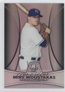 2010 Bowman Platinum - Prospects - Thin Stock Refractor #PP9 - Mike Moustakas /999