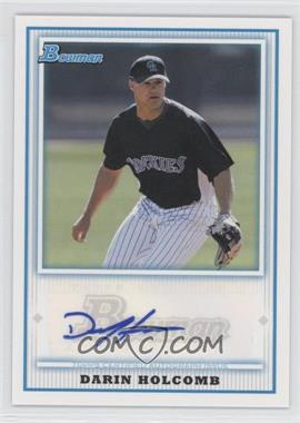 2010 Bowman Retail Prospect Autographs [Autographed] #BPA-DH - Darin Holcomb - Courtesy of COMC.com