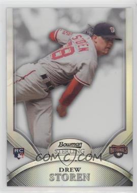 2010 Bowman Sterling - [Base] - Refractor #18 - Drew Storen /199