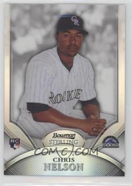 2010 Bowman Sterling - [Base] - Refractor #32 - Chris Nelson /199