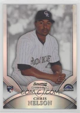 2010 Bowman Sterling - [Base] - Refractor #32 - Chris Nelson /199