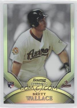 2010 Bowman Sterling - [Base] - Refractor #50 - Brett Wallace /199