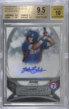 2010 Bowman Sterling - Prospects - Autographs #BSP-JS.2 - Jake Skole [BGS 9.5 GEM MINT]