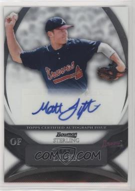 2010 Bowman Sterling - Prospects - Autographs #BSP-ML - Matt Lipka