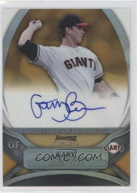 2010 Bowman Sterling - Prospects - Gold Refractor Autographs #BSP-GB - Gary Brown /50