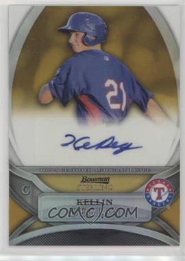 2010 Bowman Sterling - Prospects - Gold Refractor Autographs #BSP-KD - Kellin Deglan /50