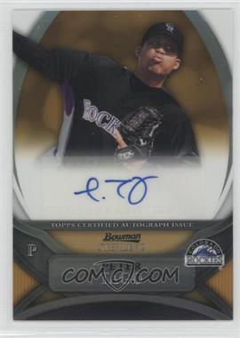 2010 Bowman Sterling - Prospects - Gold Refractor Autographs #BSP-PT - Peter Tago /50