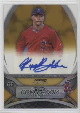2010 Bowman Sterling - Prospects - Gold Refractor Autographs #BSP-RBO - Ryan Bolden /50