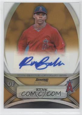 2010 Bowman Sterling - Prospects - Gold Refractor Autographs #BSP-RBO - Ryan Bolden /50