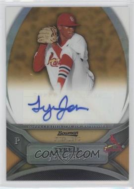 2010 Bowman Sterling - Prospects - Gold Refractor Autographs #BSP-TJ - Tyrell Jenkins /50