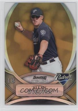 2010 Bowman Sterling - Prospects - Gold Refractor #BSP-AD - Allan Dykstra /50