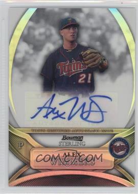 2010 Bowman Sterling - Prospects - Refractor Autographs #BSP-AW - Alex Wimmers /199