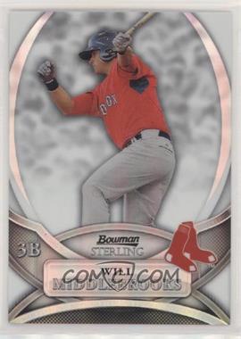 2010 Bowman Sterling - Prospects - Refractor #BSP-WMI - Will Middlebrooks /199