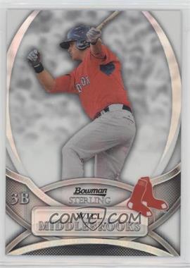 2010 Bowman Sterling - Prospects - Refractor #BSP-WMI - Will Middlebrooks /199