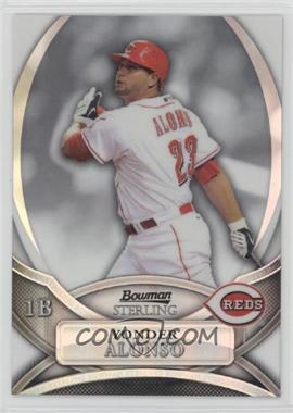 2010 Bowman Sterling - Prospects - Refractor #BSP-YA - Yonder Alonso /199 [EX to NM]